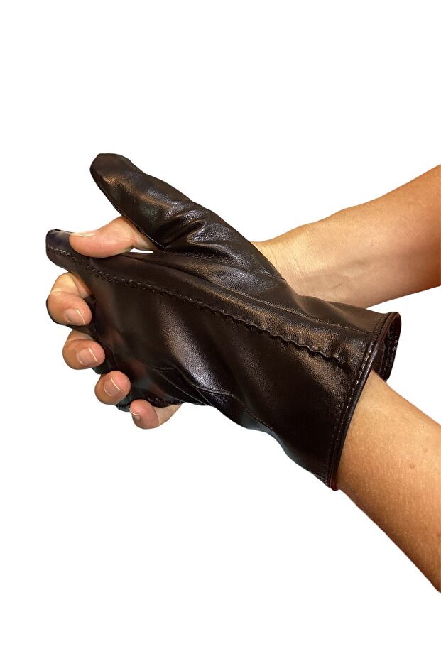 Hakiki deri eldiven - 1