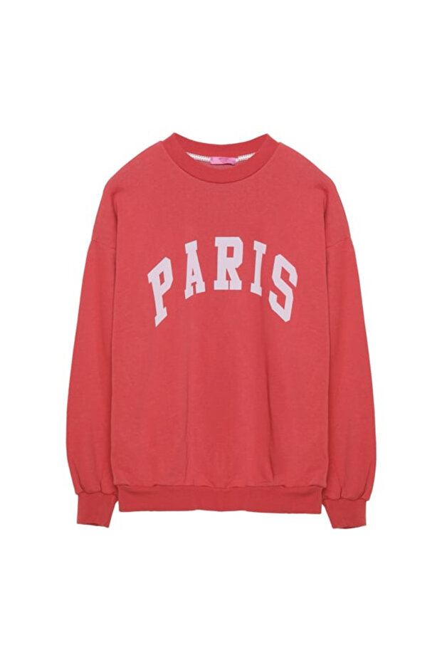 yıkamalı sweatshirt - 1