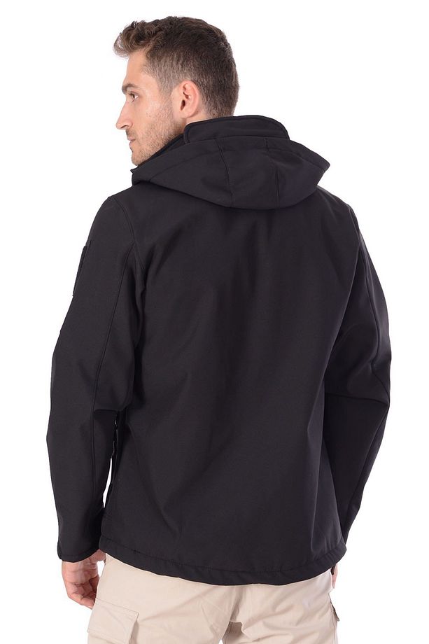 Taktikal Siyah Softshell Taktik Mont 5.11 Modeli - 5