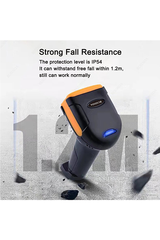 1d  2d Wired Code Scanner or  Wireless Handheld qr Reader or Bluetooth Barcode Scanner Portable R... - 7