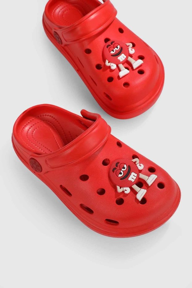 Children's sea pool sabo daily comfort slippers kids slipper shoes r-s 755krmzred
