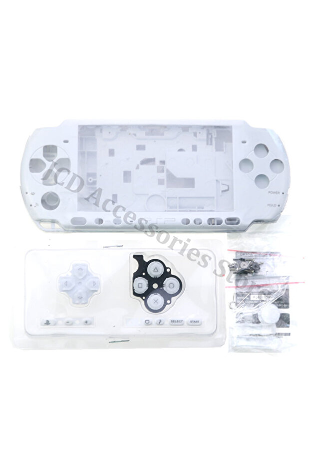 PSP3000 PSP 3000 Oyun Konsolu Muhafazası Düğmesi Ön Kapak Kapağı İçin Yedek Kılıf... - 1