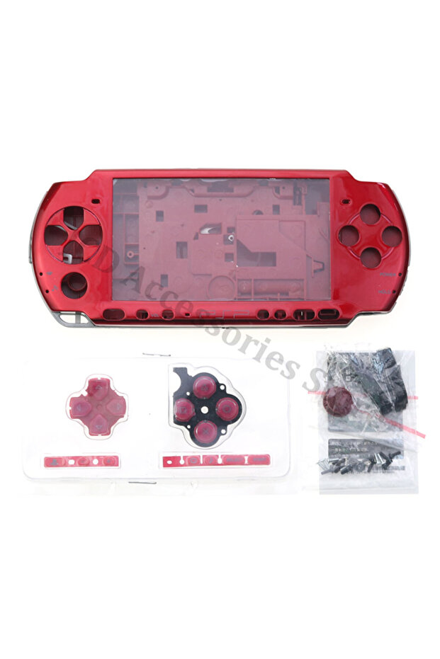 PSP3000 PSP 3000 Oyun Konsolu Muhafazası Düğmesi Ön Kapak Kapağı İçin Yedek Kılıf... - 7