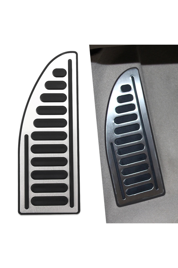 Car Pedal Footplate Footboard Foot Rest Pedal Cover for Ford Focus 2 3 4 MK2 MK3 MK4 Fiesta Monde...