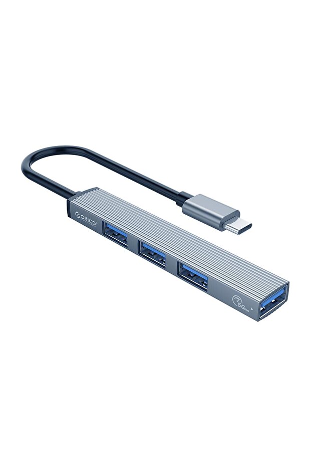Type-c To Usb3.0 4 Portlu Çoklayıcı Hub Alüminyum - 1