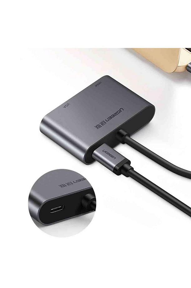 Type-c Hdmı Vga Dönüştürücü Adaptör - 2