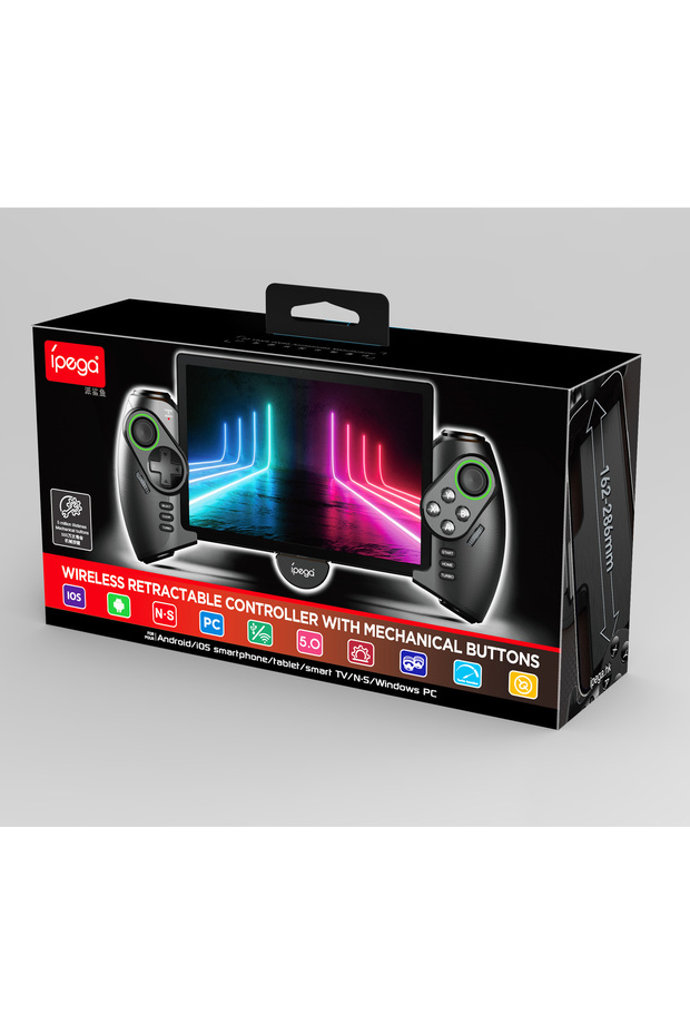 PG-9777 Stretchable Gamepad Bluetooth Game Controller For PC  iOS Android Switch Adjustable Vibra... - 6