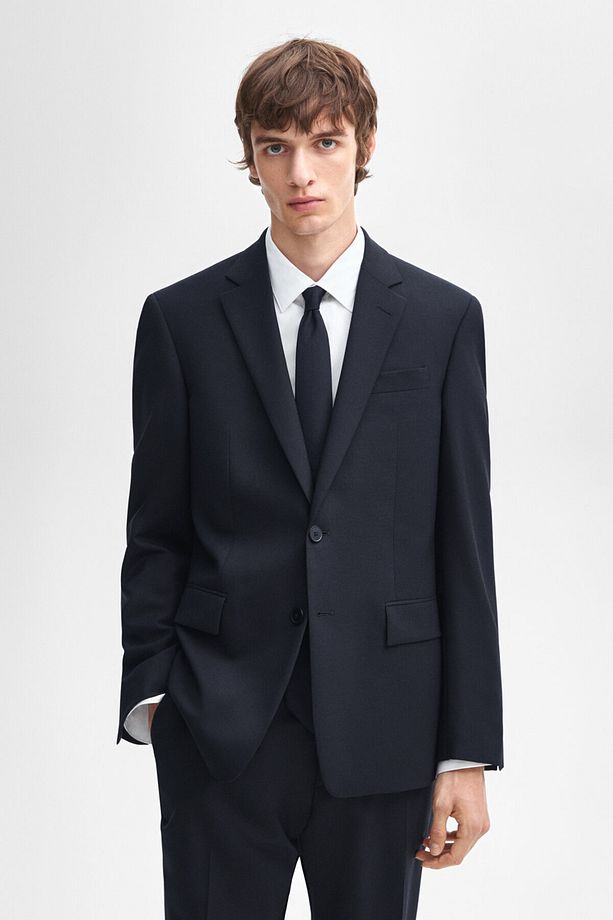 %100 yün klasik blazer - 2