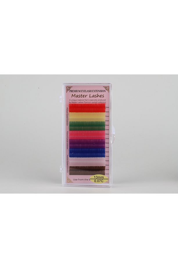 Renkli Ipek Kirpik 0.07 mm C Kıvrım 13 mm - 1