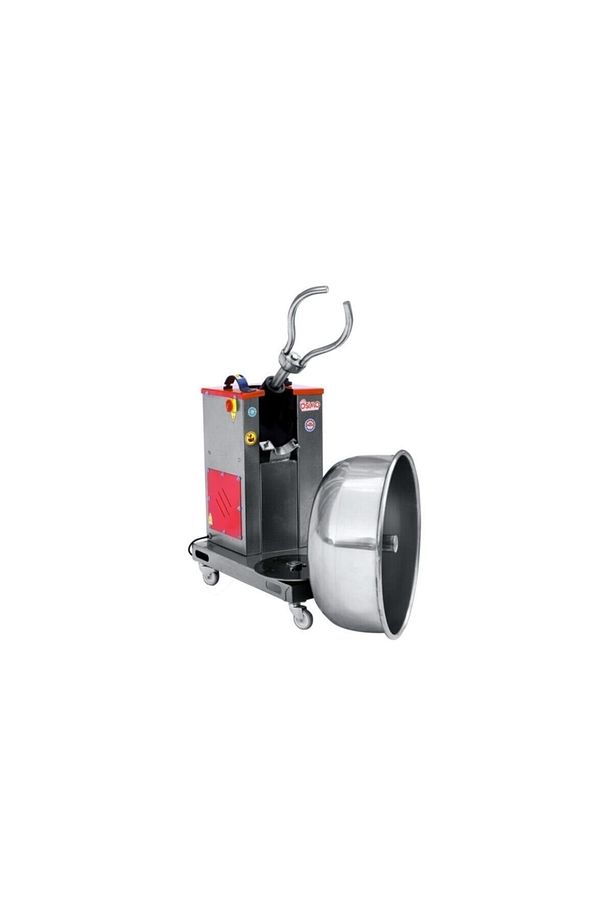 Osimo 50 Kg Un - 25 Lt Su Ile Devirmeli 75 Kg Hamur Makinesi (HAMUR KARMA,YOĞURMA MİKSERİ) - 8