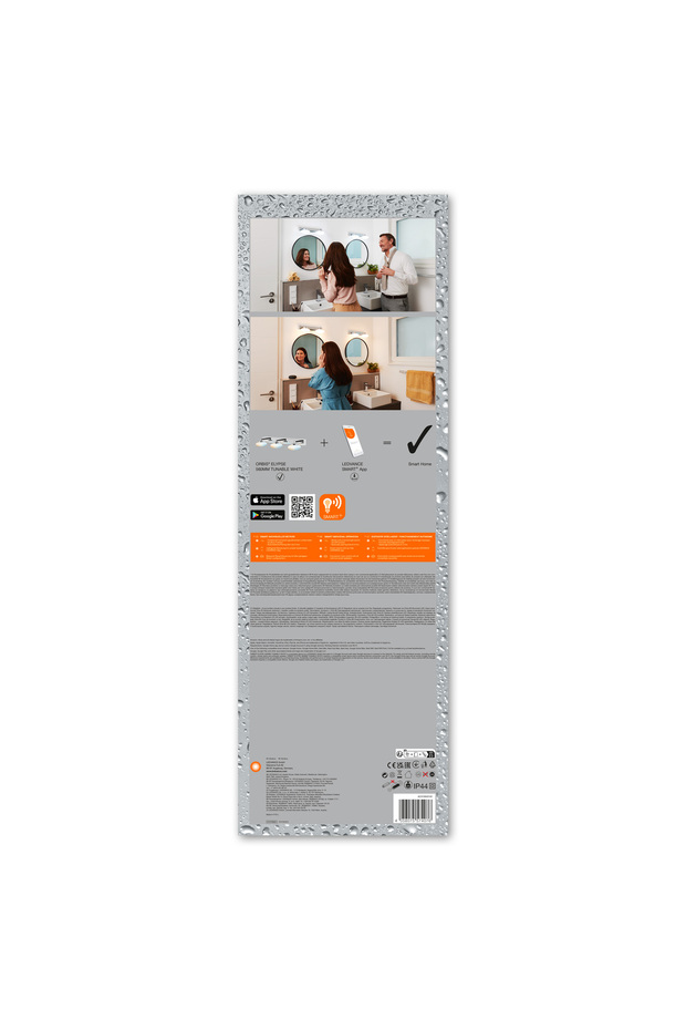 Ledvance Smart Wifi Orbis Elypse Aplik IP44 TW 3lü - 3