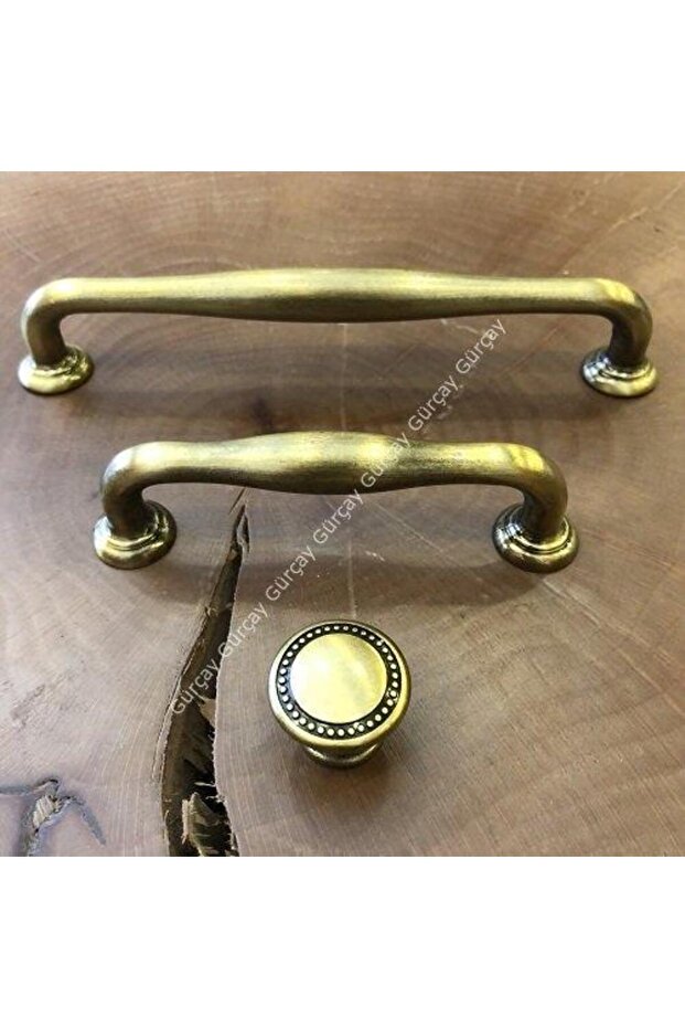 Oba Kulp Antik Sarı (2 Adet) 96mm - 4