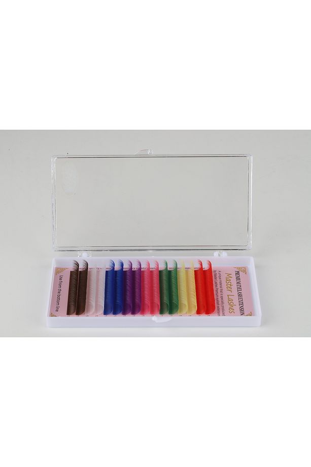 Renkli Ipek Kirpik 0.07 mm D Kıvrım 13 mm - 4