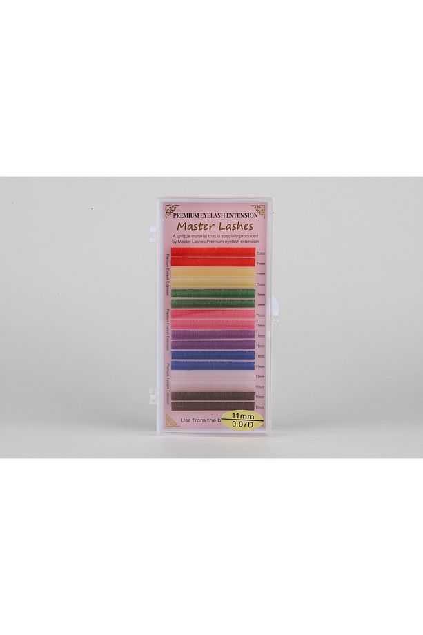 Renkli Ipek Kirpik 0.07 mm D Kıvrım 11 mm - 1