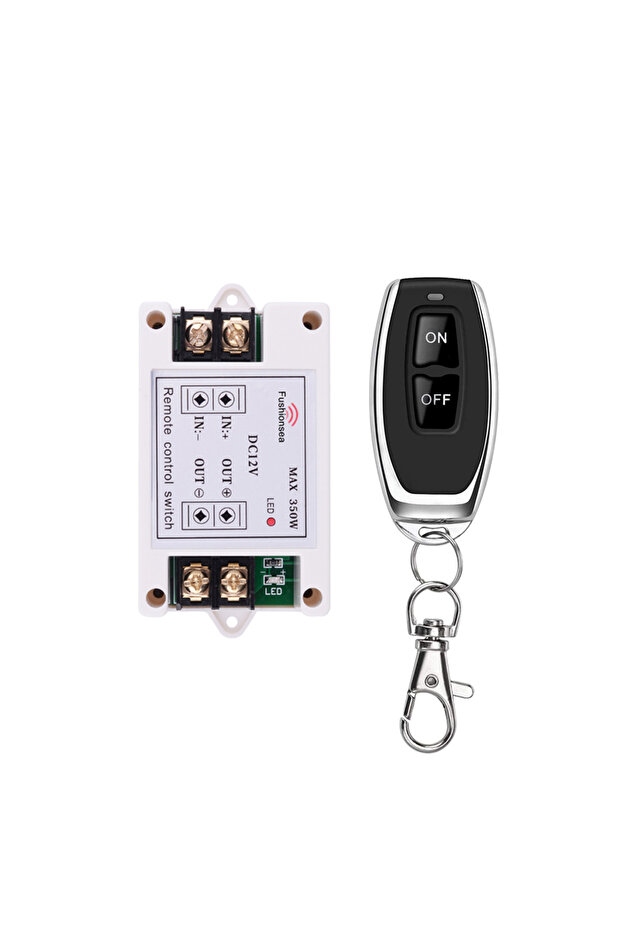 1K40A J027-1 DC 12V 40A Relay Wireless Remote Control Switch System RF 433Mhz Transmitter On Off fo - 1