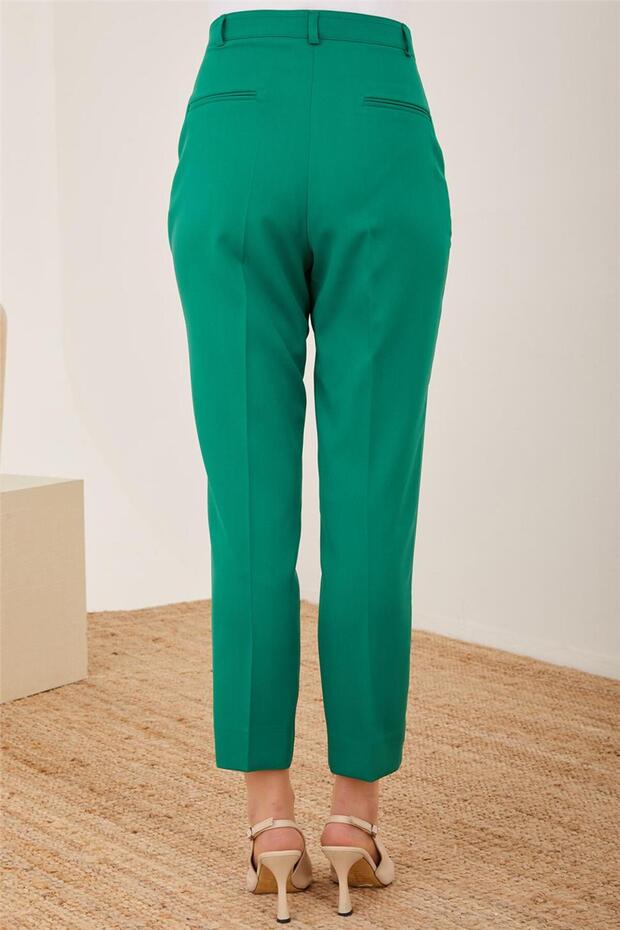 Çift Filetolu Pantolon 23y2435 Yeşil - 5