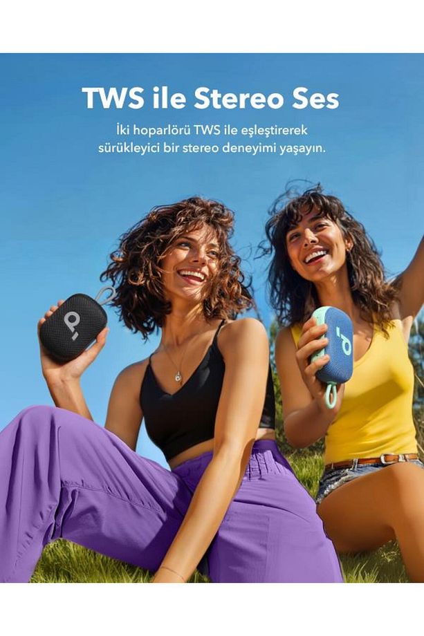 Soundcore Select 4 Go Kablosuz Bluetooth Hoparlör - Siyah - A31x1 - 6