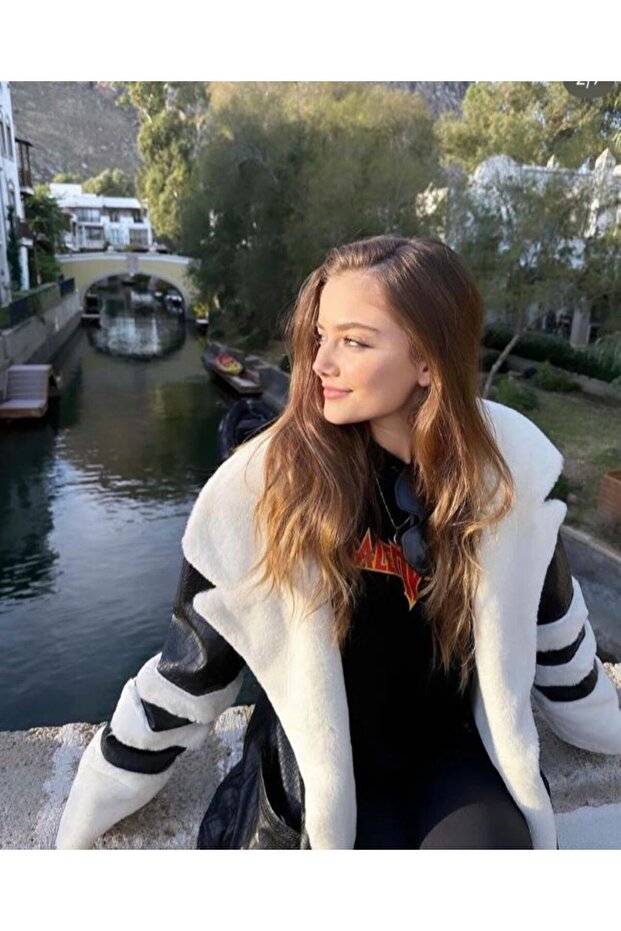 Deri Ve Peluş Mont Kaban - 4