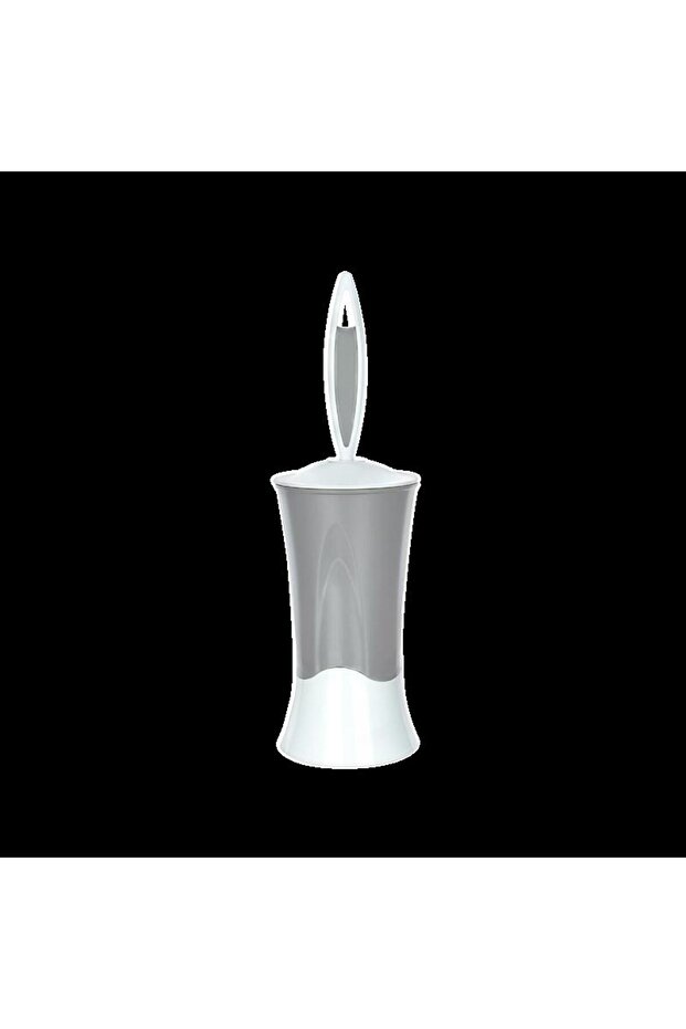 TP-139 Kristal Plastik Fırçalı Wc Tuvalet Klozet Fırçası Fırça Takımı - 1 Adet - 2
