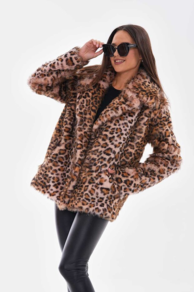 LEOPAR CEKET YAKA KÜRK - 5