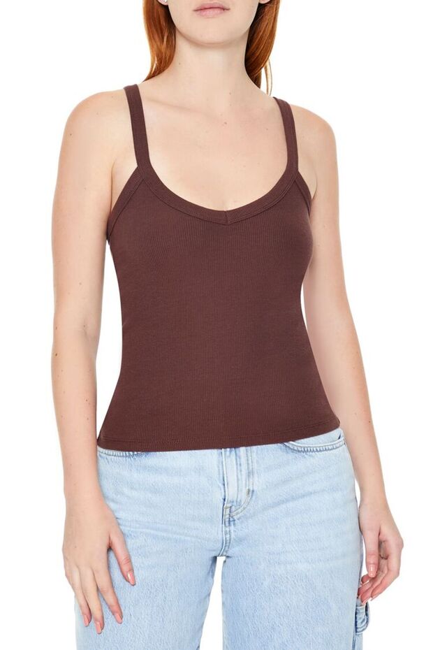 Dikişli V-Yaka Askılı Atlet - 2