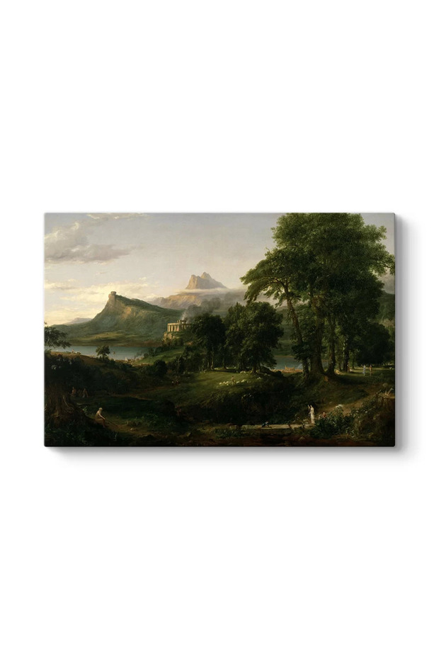 Thomas Cole - İmparatorluğun - Pastoral Devlet Tablosu - 2