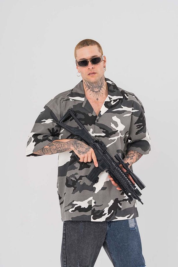 Hunter Kamuflaj Gömlek - 2