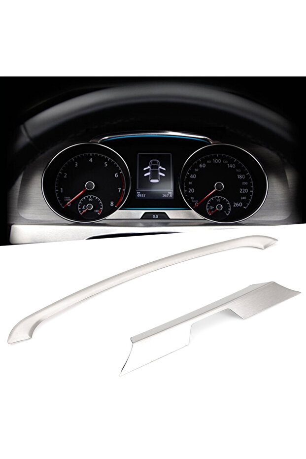Car styling For VW Volkswagen GOLF 7 MK7 Auto Stainless Steel Panel Trim Decoration 2 PCS/Set