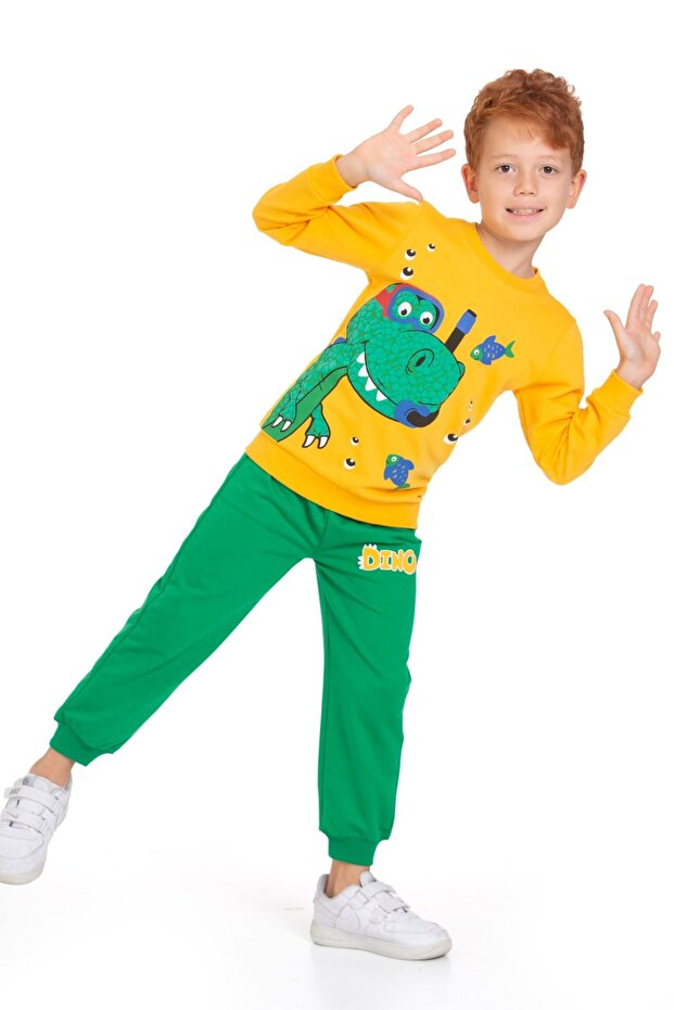 Fish Dinosaur Printed Set - 7