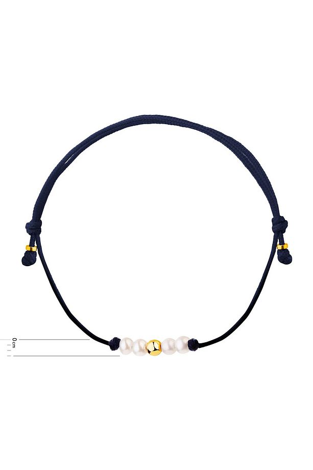 Minimal Kolye ALTIN ipli Bileklik "Rope" - 1