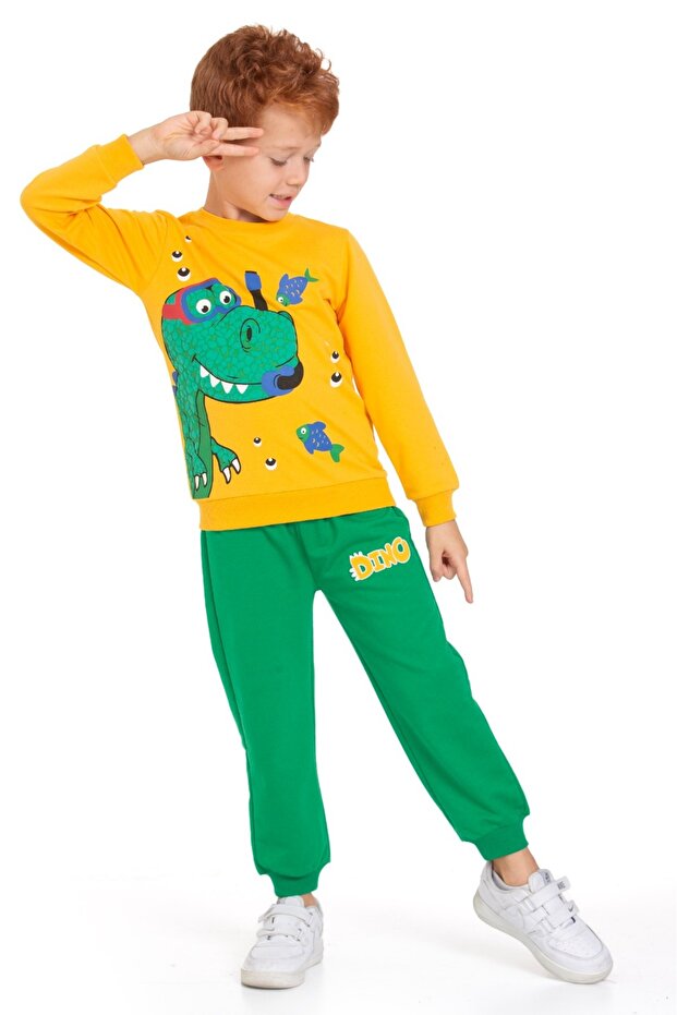 Fish Dinosaur Printed Set - 8