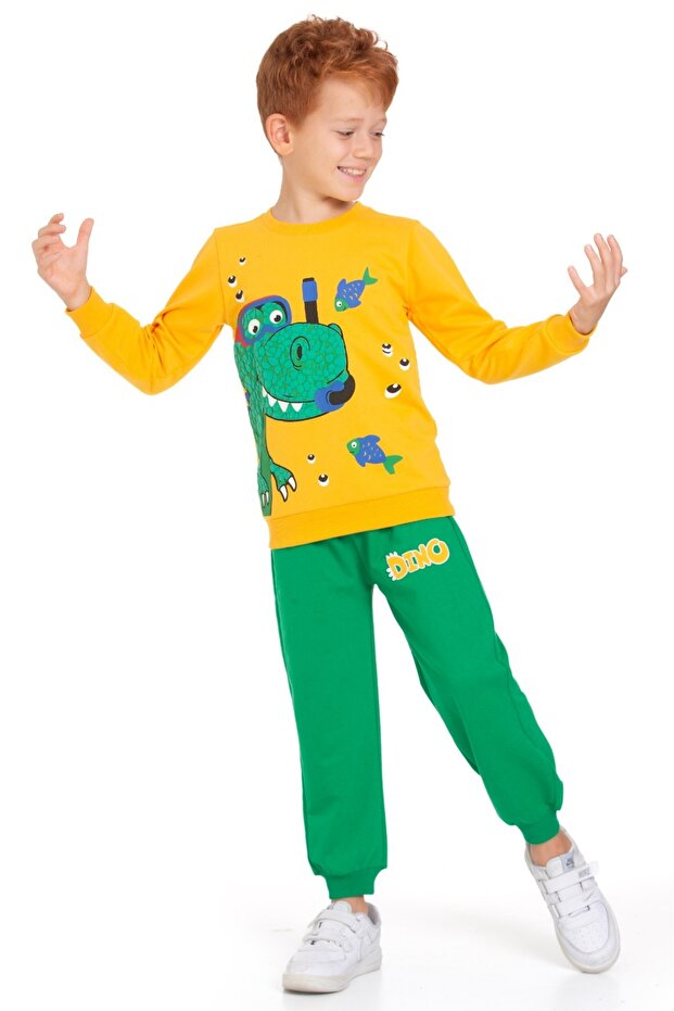 Fish Dinosaur Printed Set - 5