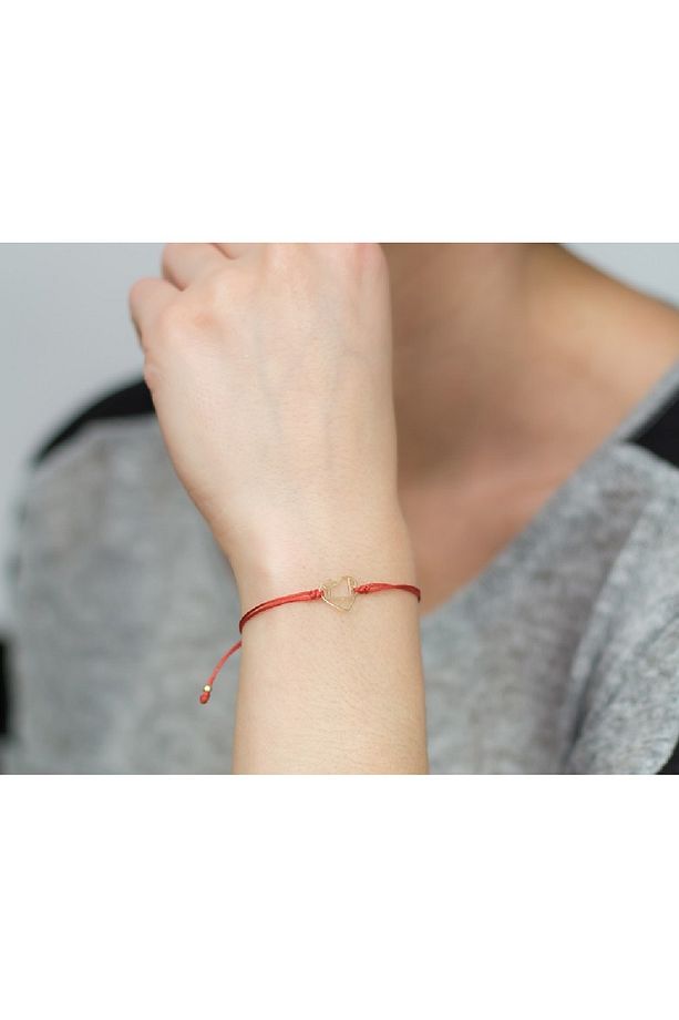 Minimal Kolye ALTIN ipli Bileklik "Rope" - 3