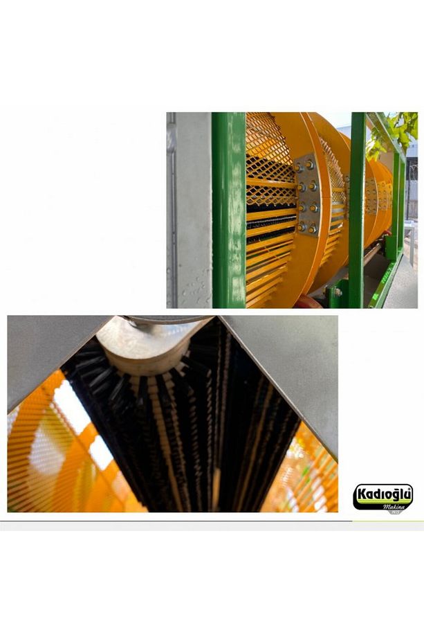 Magnum 3 - 3 Metre Çift Tamburlu Fırçalı Yatay Ceviz Soyma Makinesi - 3