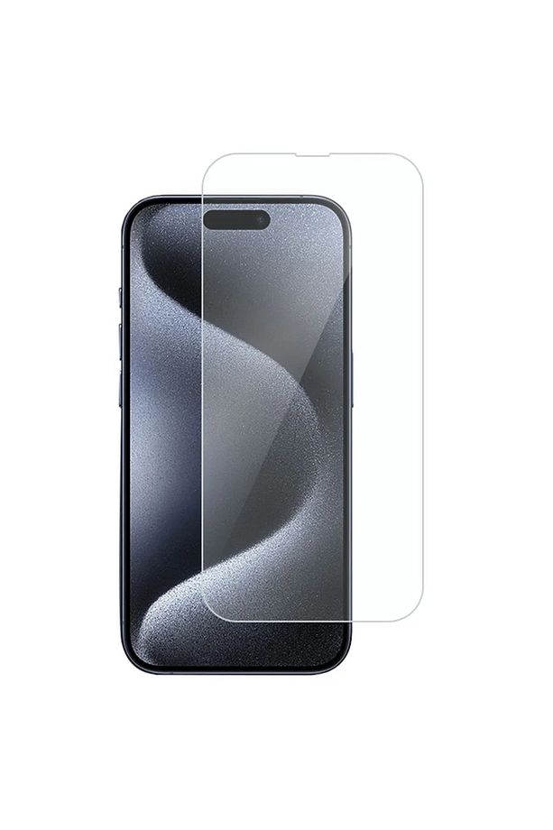 İphone 15 Pro Max Uyumlu Kılıf Dostu Cam Ekran Koruyucu - Şeffaf - 1