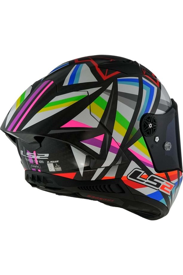 Thunder Karbon Gp Aero Flash Siyah Kask - 7