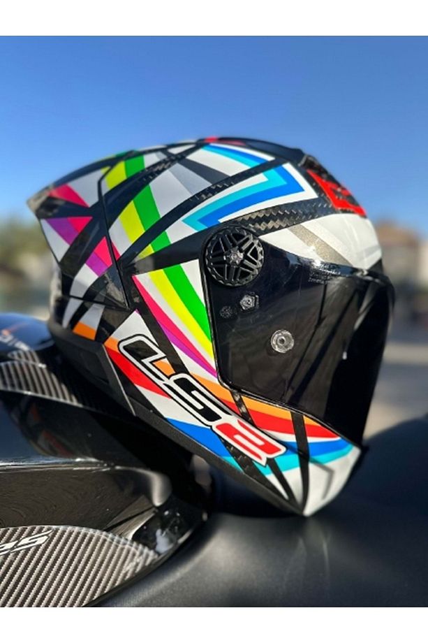 Thunder Karbon Gp Aero Flash Siyah Kask - 4
