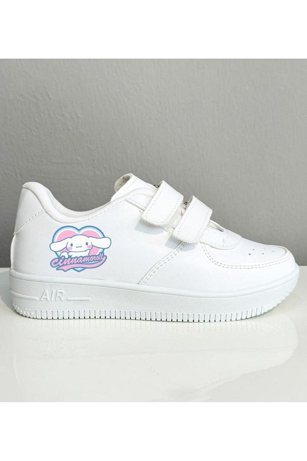 Cino Cute Kalp Baskılı Cırtlı Çocuk Spor Ayakkabısı - 1
