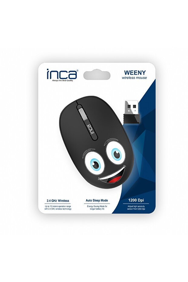 Weeny Iwm-245rs Desing 3d Wireless Mouse- Siyah - 7