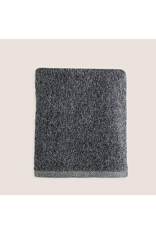 Tardis Face Towel 50X90 cm Marine Blue/White