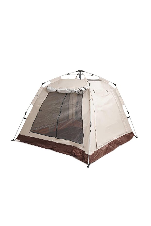 Asgard 3-4 Person Pop up Tent with Automatic Awning, 10 Seconds to Set up