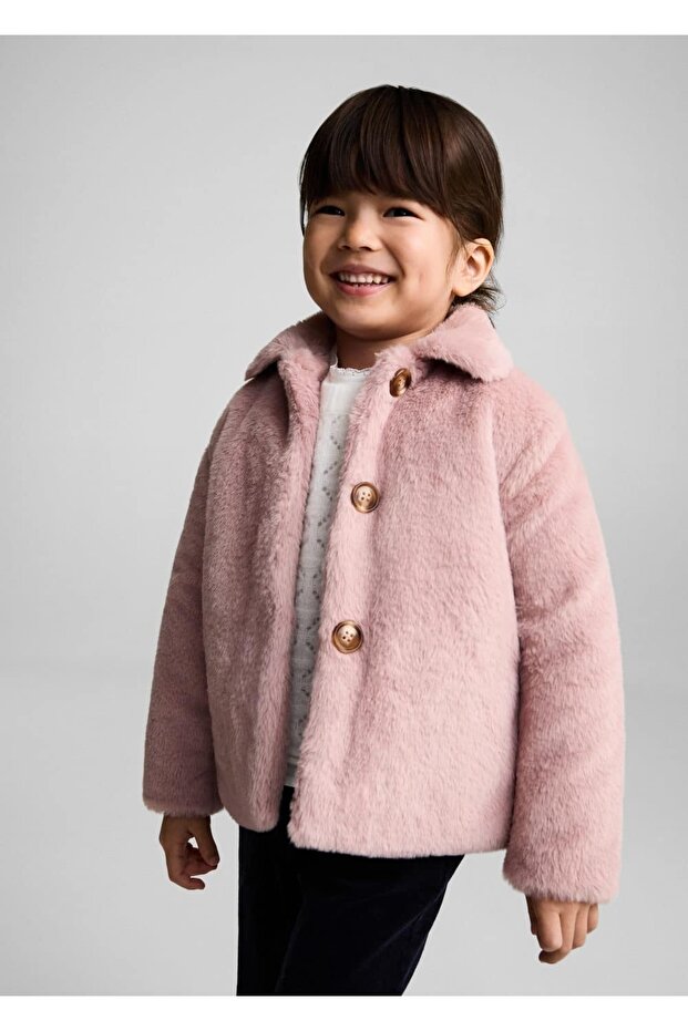 Fur-looking coat