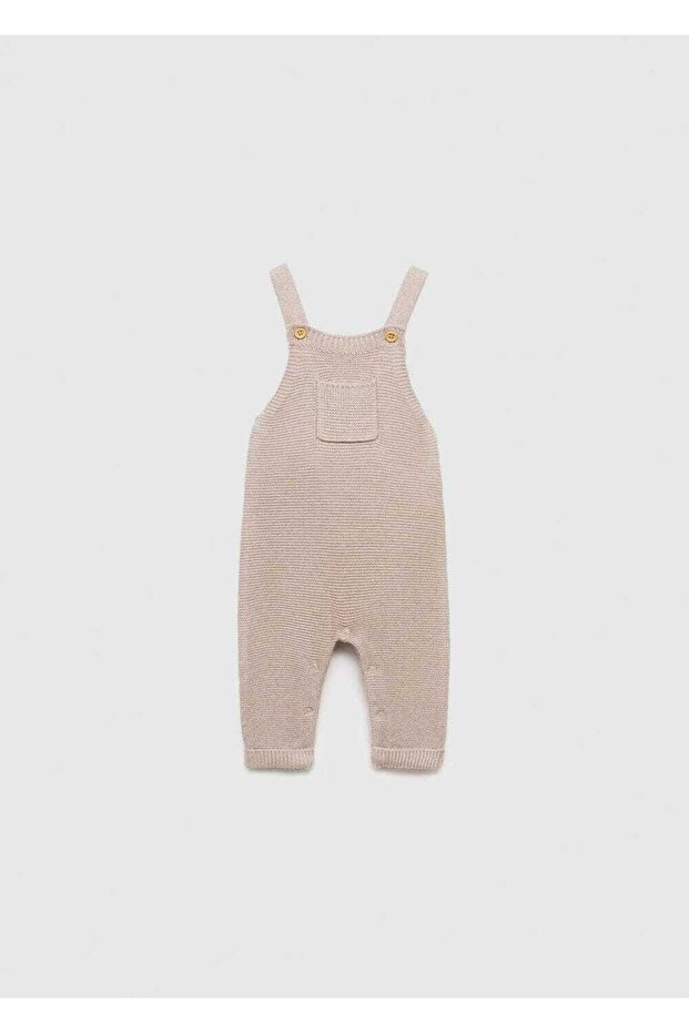 Pamuklu triko tulum - 1