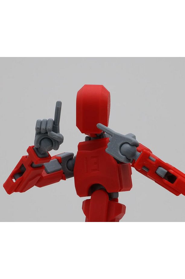 12 Çeşit Extra El Paketi Titan 13 Dummy için El Paketi Aksiyon Figürü Robot Oyuncak (Figür Yoktur) - 7