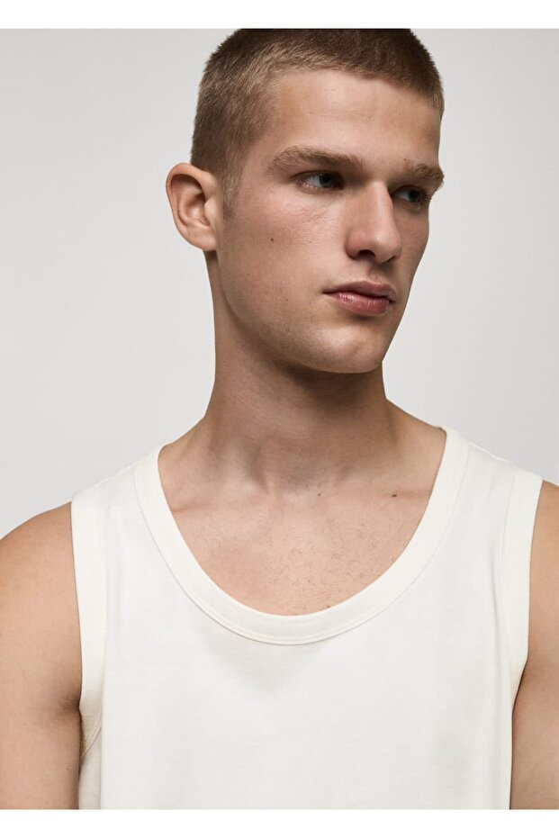 %100 pamuklu askılı bluz - 6