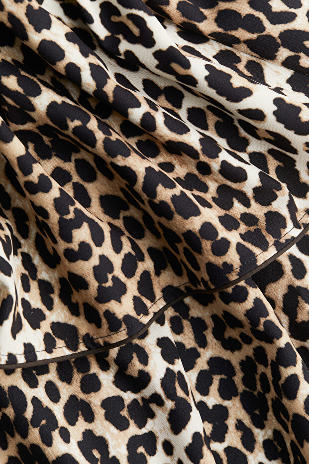 Omuzları Açık Elbise - 5