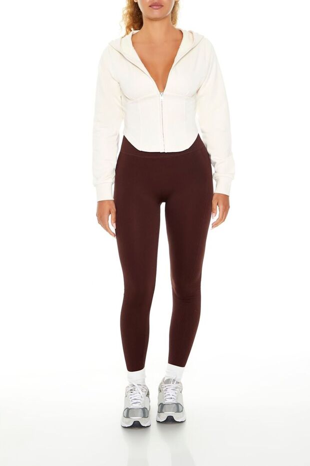 Active Fermuarlı Hoodie - 2