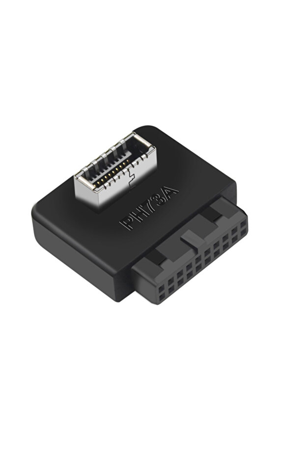 محول USB 3.0 داخلي إلى USB Type C أمامي من النوع E محول 20/19 دبوسًا إلى النوع C اللوحة الأم.