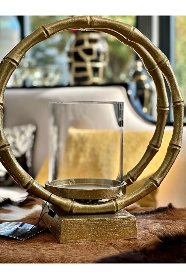 GOLD BAMBUŞAMDAN 32 CM - 6