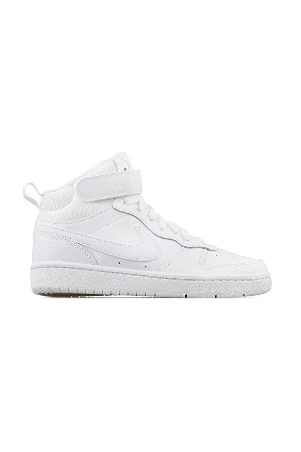 Youth Casual Shoes Court Borough Mid 2 (Gs) Cd7782-100 White